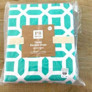 Potterybarn Teen blackout curtain